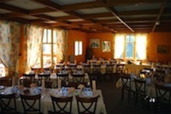 Restaurant des stages de tennis pour adultes à l'hôtel du hameau