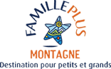 logo famille plus montagne, label qualité du Val d'Allos International Tennis Camp